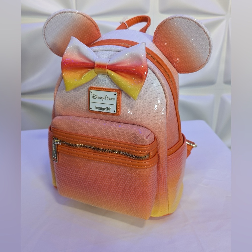 NWT Disney Candy Corn Loungefly, Seasonal Halloween Loungefly 2024 - Picture 3 of 4